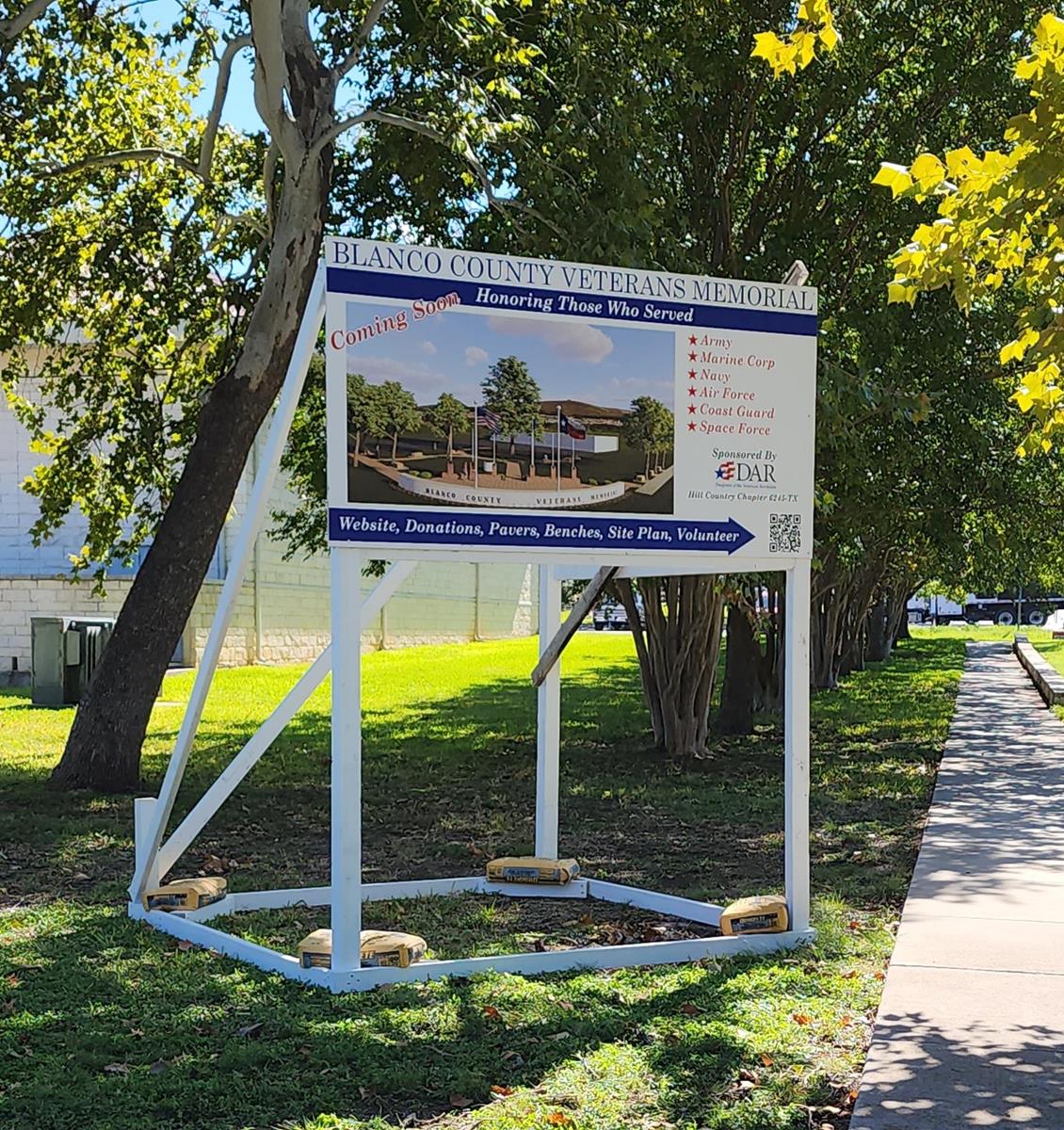 Veterans Memorial Sign